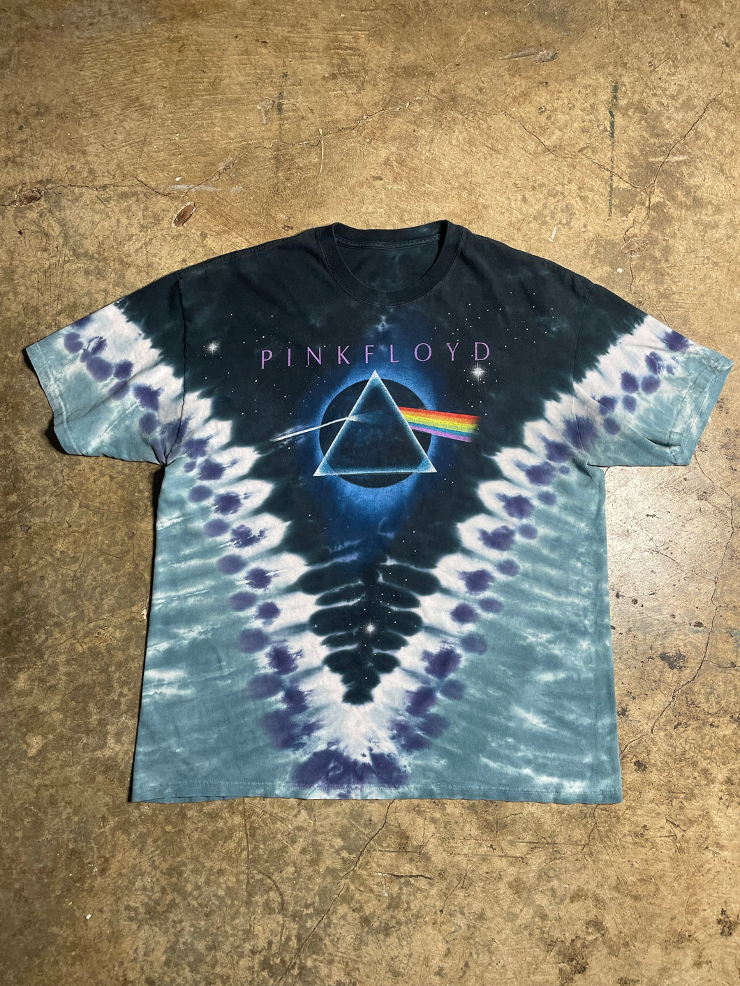 Y2K Pink Floyd Tie Dye - XL