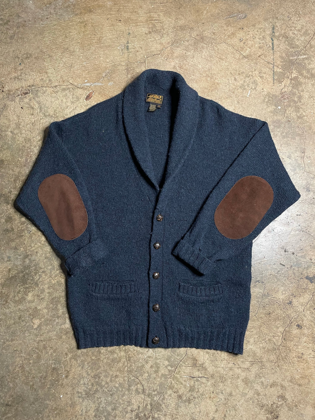 90’s Eddie Bauer Shawl Collar Cardigan - L