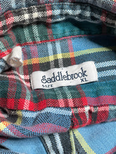 Load image into Gallery viewer, 90’s Saddlebrook Flannel Shirt - XL
