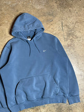 Load image into Gallery viewer, Y2K Dusty Blue Nike Essential Hoodie - XL
