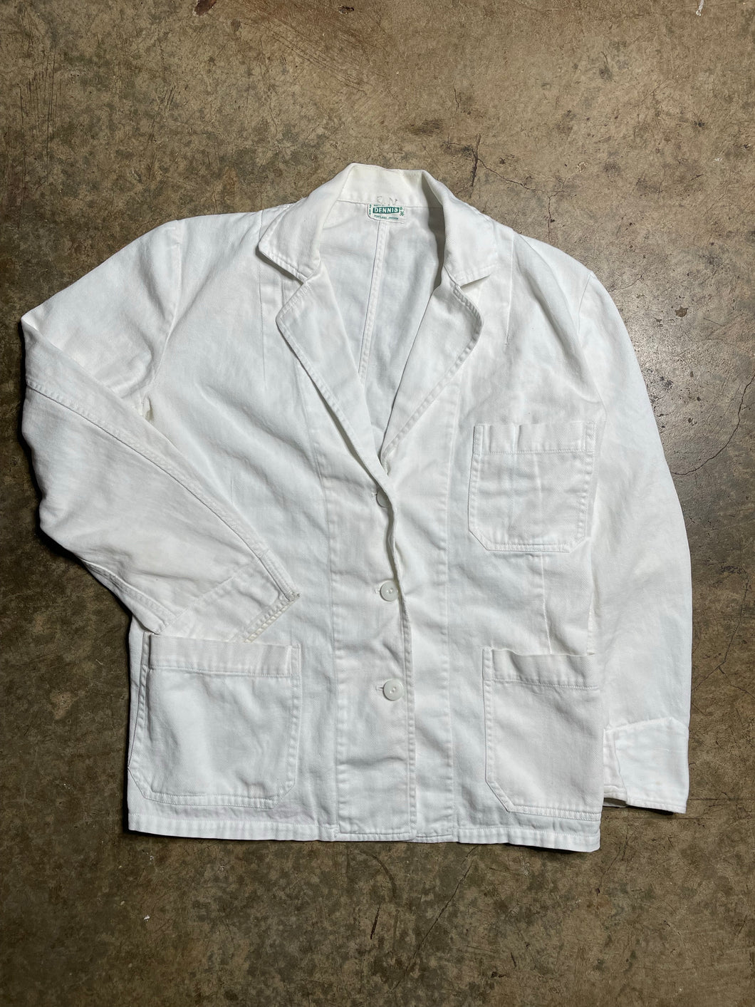 50’s / 60’s Cotton Nurse Jacket - M