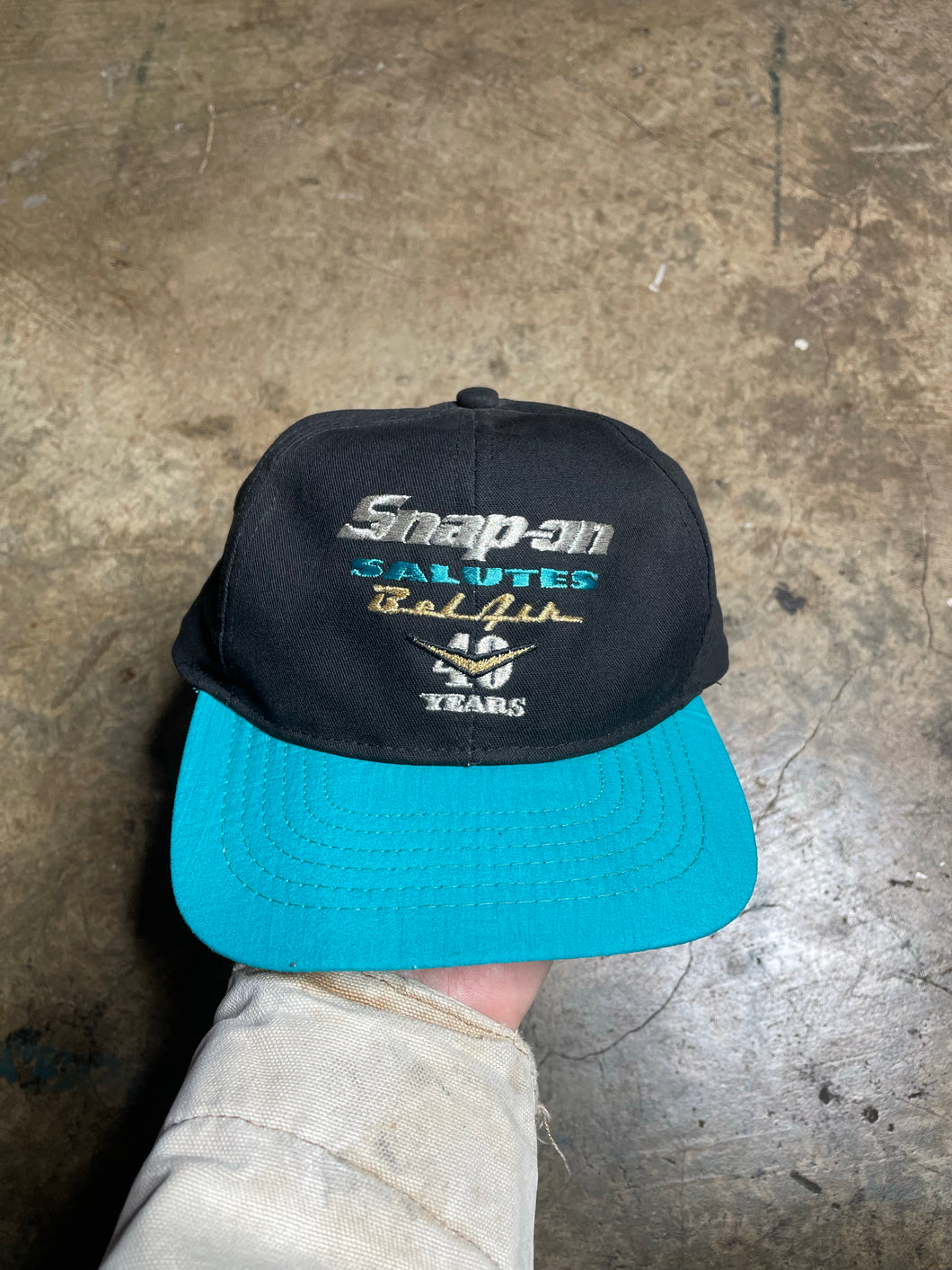 90’s Deadstock with Tags Snap-On Belair Snapback Hat