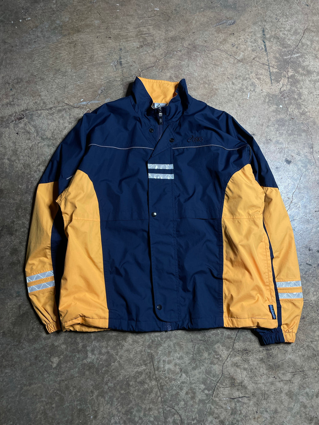 90’s Asics Reflective Windbreaker - L