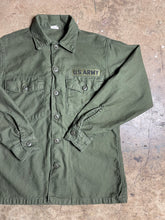 Load image into Gallery viewer, Vietnam Era Santeen OG107 Fatigue Shirt - L
