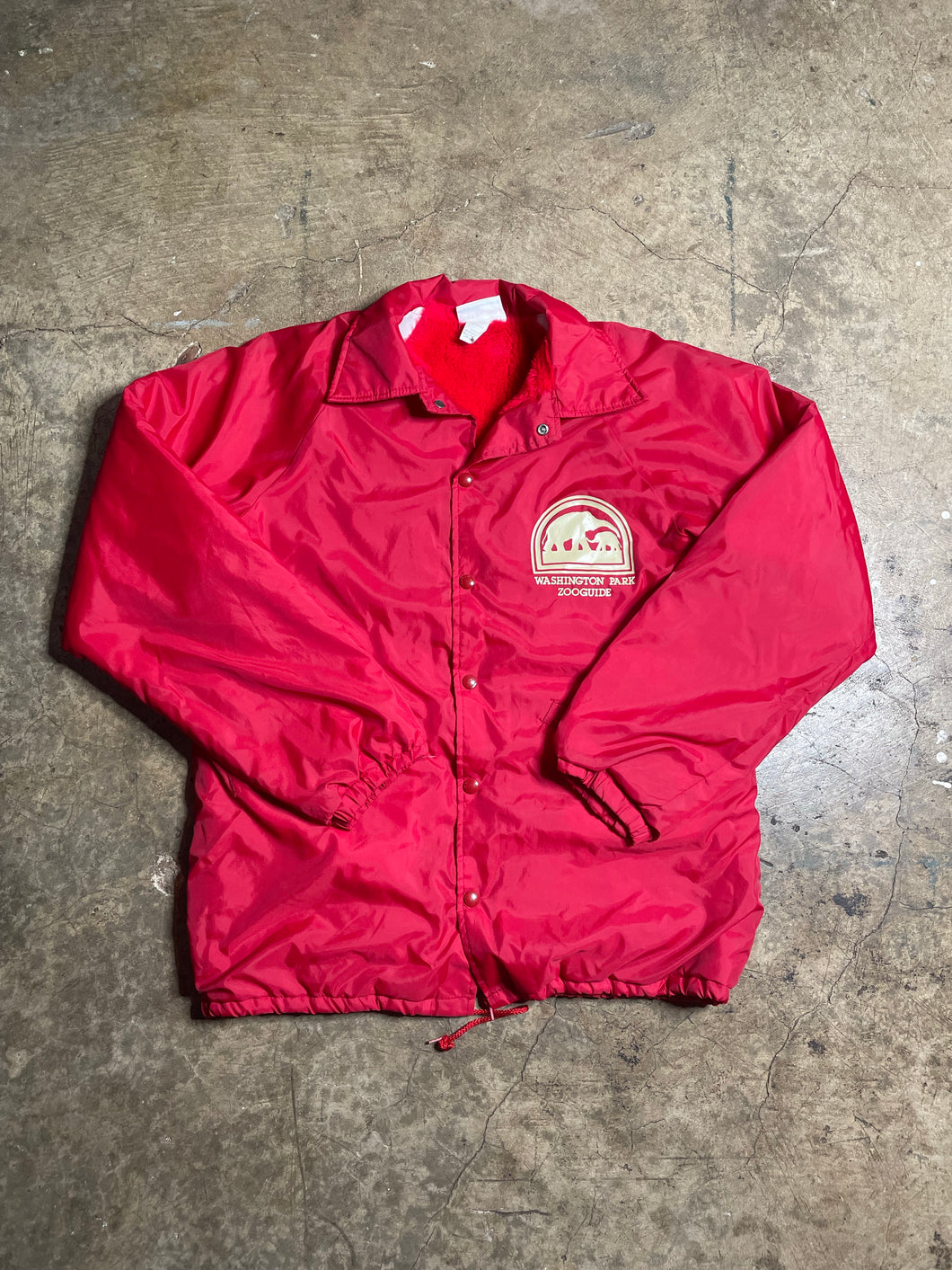 Vintage Washington Park Zoo Coaches Jacket - M