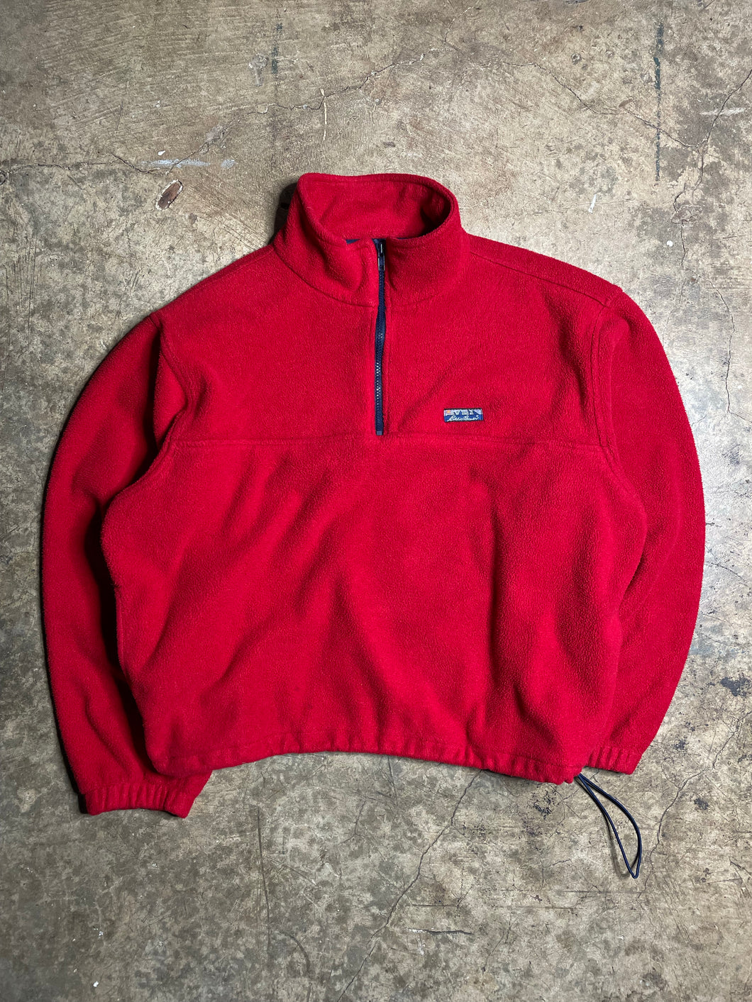 90’s Eddie Bauer 1/4 Zip Pull Over Fleece - L / XL