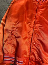 Load image into Gallery viewer, 90’s Blank Orange Chalk Line Jacket - L
