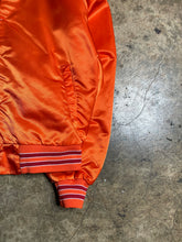 Load image into Gallery viewer, 90’s Blank Orange Chalk Line Jacket - L
