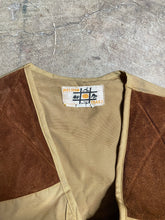 Load image into Gallery viewer, 60’s/70’s Brown Shooting Vest - M
