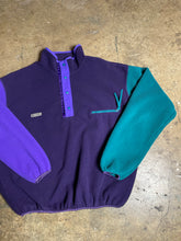 Load image into Gallery viewer, 90’s Tri-Color Columbia Pull Over Fleece - XL
