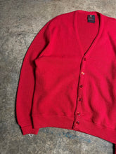 Load image into Gallery viewer, 80’s Red Arnold Palmer Cardigan - L
