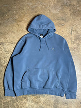 Load image into Gallery viewer, Y2K Dusty Blue Nike Essential Hoodie - XL
