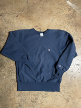 Load image into Gallery viewer, 90’s Navy Champion Reverse Weave Crewneck - L
