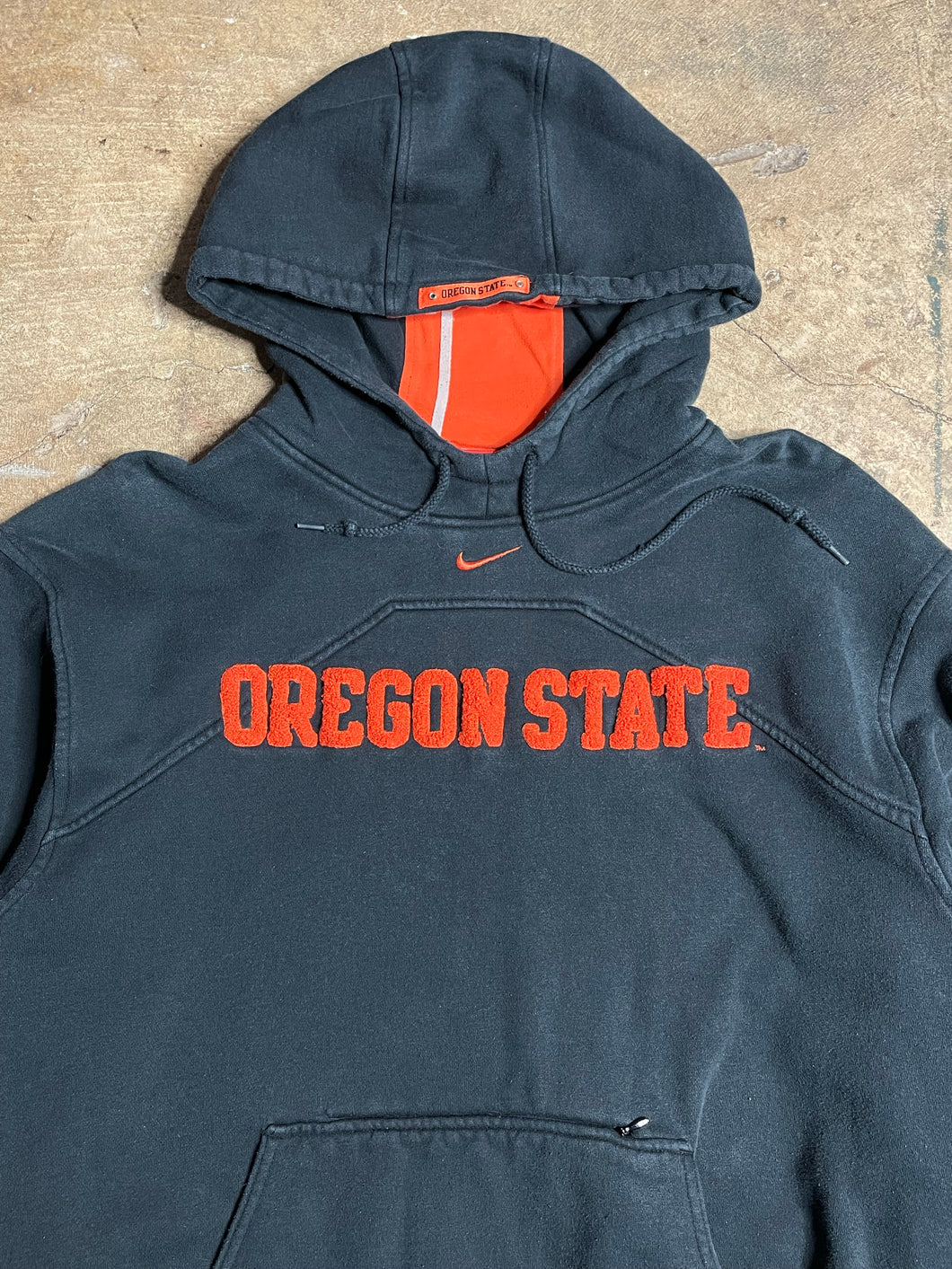 Y2K OSU Nike Center Swoosh Hoodie - M / L