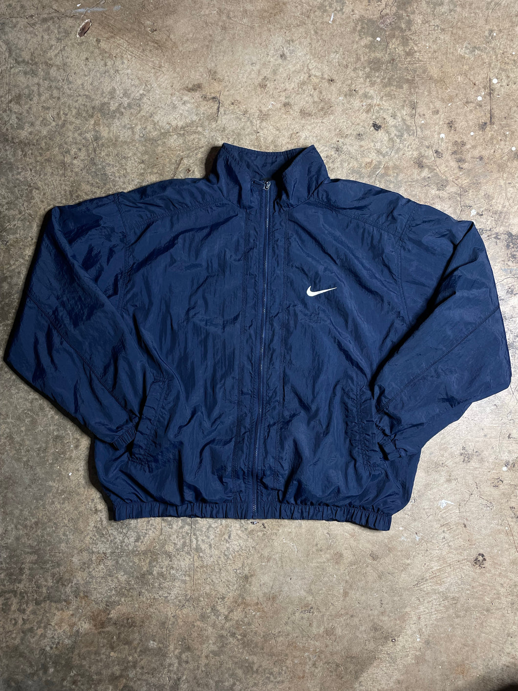 90’s Navy Nike Windbreaker - XL