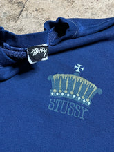 Load image into Gallery viewer, Late 80’s Stüssy Crown Crewneck - L
