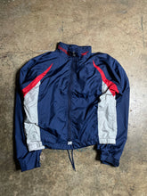 Load image into Gallery viewer, 90’s Navy &amp; Red Asics Windbreaker - M
