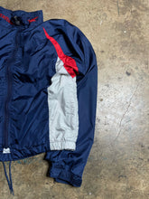 Load image into Gallery viewer, 90’s Navy &amp; Red Asics Windbreaker - M
